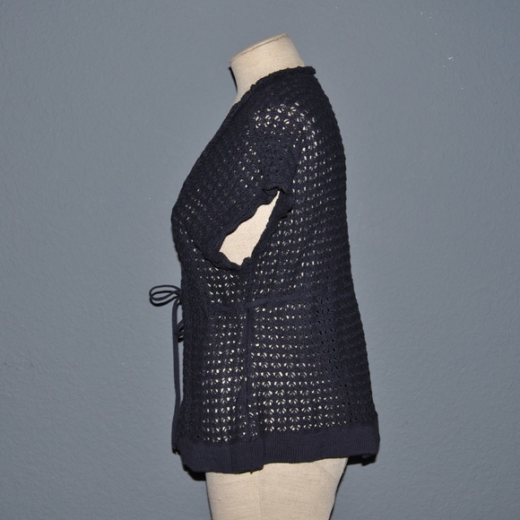 New MOTHERHOOD MATERNITY Navy Cardigan Sweater NWT - Picture 4 of 7